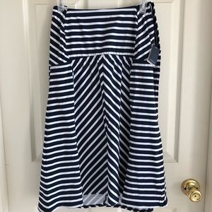NWT Land’s End Halter Dress Swim Top Women’s 14